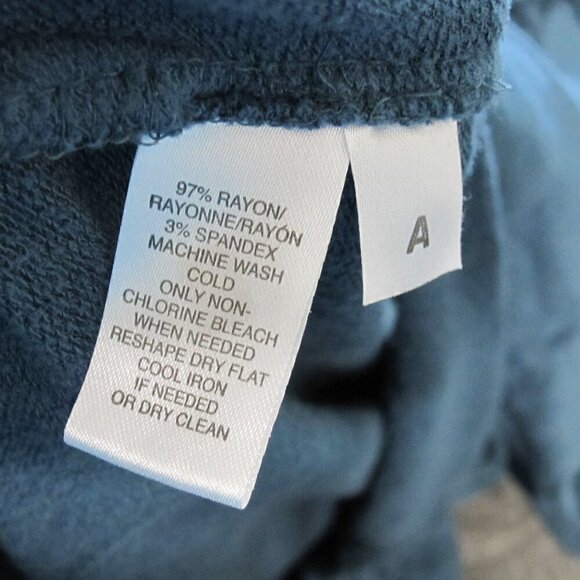 LOU & GREY Sweatshirt Women's Size XS Blue Turtleneck - Picture 7 of 10